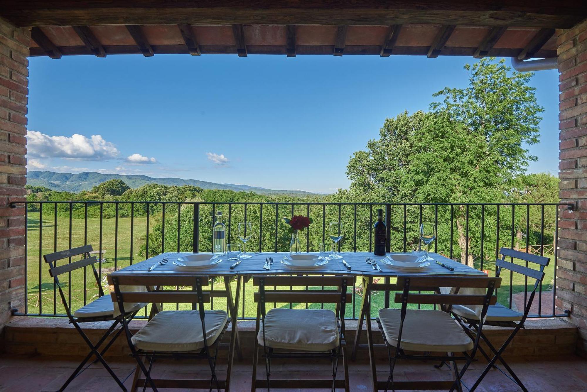 Casa Vacanze Le Fornaci Laterina Kültér fotó